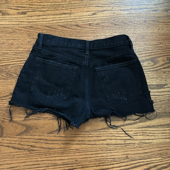 FREE PEOPLE DENIM SHORTS - Picture 4 of 5